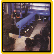 Testing a pump in an in-house facility- image