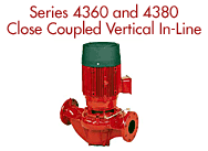 Armstrong SERIES 4360 VERTICAL INLINE PUMP
