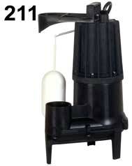 Zoeller Aqua Mate Model 211 Submersible PumpPart #:211-0001
