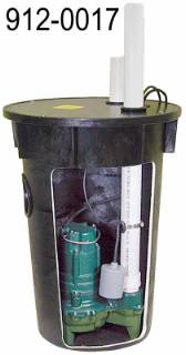 Zoeller Model 912 Simplex Sewage Pump System