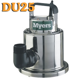 Myers DU25 - 1/4 HP Stainless Steel Utility PumpPart #:DU25