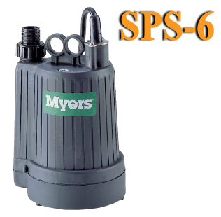 Myers SPS6 - 1/6 HP Dewatering Utility PumpPart #:SPS6