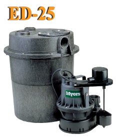 Myers ED25 - 1/4 HP Sink Pump SystemPart #:ED25