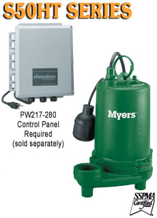 Myers S50HT Series -High Capacity Submersible PumpPart #:S50HT 