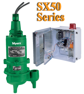 Myers SX50 Series - Explosion-Proof Sump Pump PackagePart #:SX50