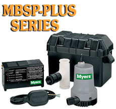 Myers MBSP Plus Series-12 Volt Battery Sump Pump SystemPart #:MBSP