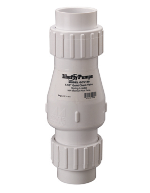 Liberty QCV150, QCV200 Quiet Check ValvesPart #:QCV150 QCV200 