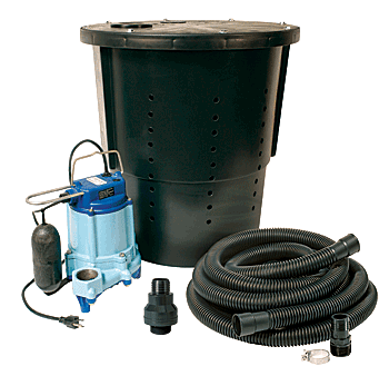 Little Giant CS-SS - Pre-packaged crawl space sump pumpsPart #:14940655 