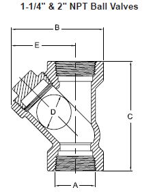 Barnes Ball Check Valve 2Part #:077882