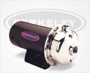 Berkeley SSCX Series-2.5 HP-Stainless Steel Impeller Pumps Part #:B82429