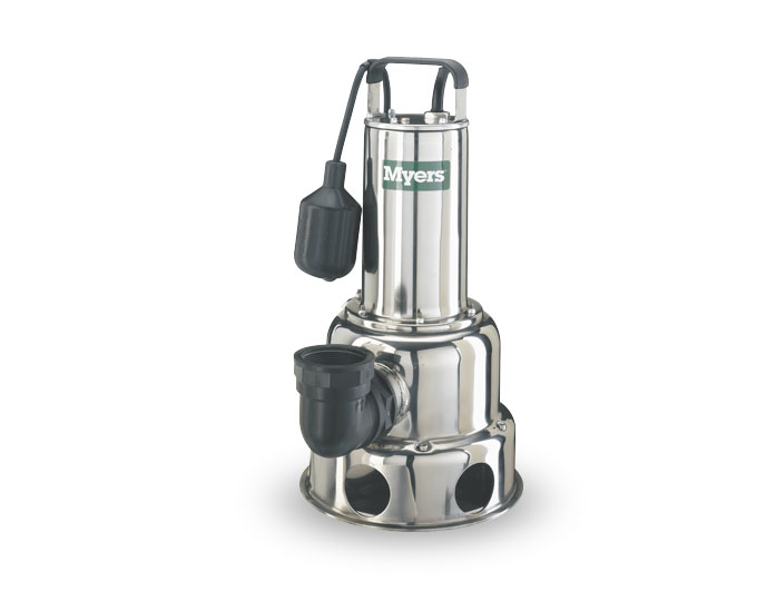 Myers 2-Inch Solids Handlng Stainlessn Steel Pump Part #:DE50PC1