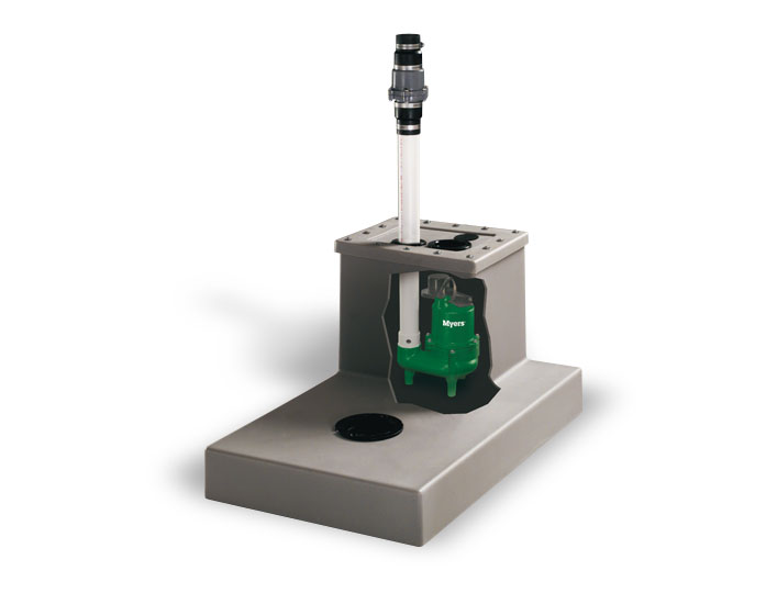 Myers 4/10 HP Ready Jon Sewage Pump  Package, 95 GPM Part #:MRJ 