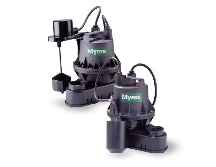Myers 1/4 HP Thermoplastic Submersible Sump Pump, 23 GPMPart #:SP25V1