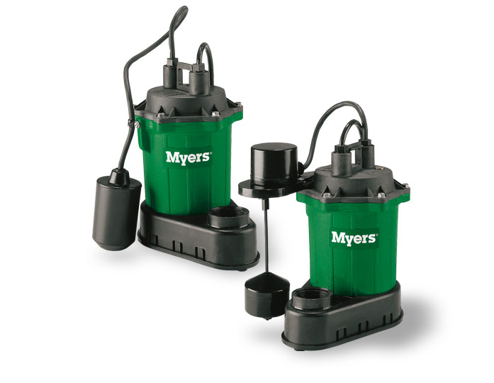 Myers 1/3 HP Thermoplastic Submersible Sump Pump, 32 GPMPart #:S33A1