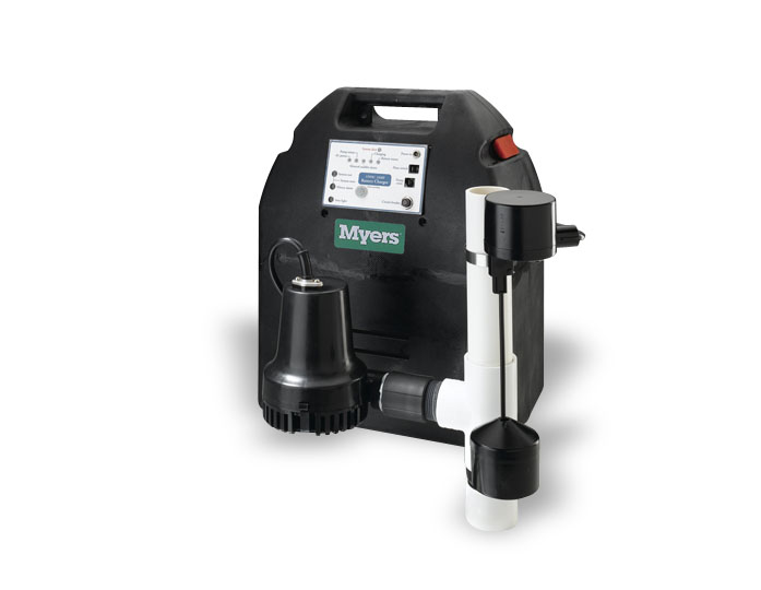 Myers 12 Volt Battery Standby Sump Pump System, 30 GPM Part #:MBSP-01