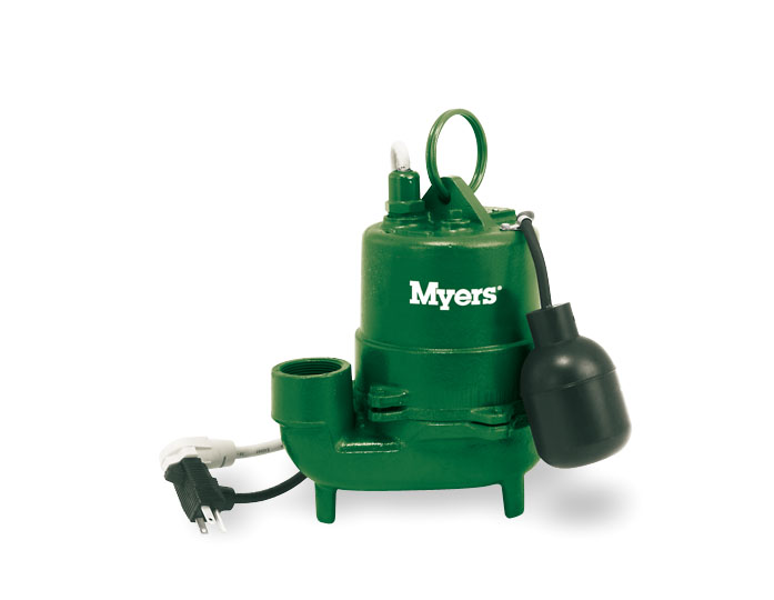 Myers High-Temperature 1/3 HP Cast Iron Effluent PumpPart #:S40HT-11