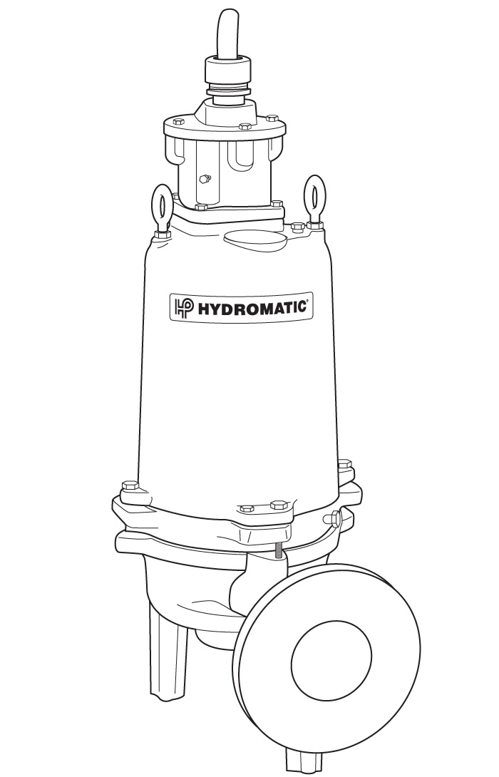 Hydromatic Submersible Pump, Hazardous Location Motor EndPart #:S4HVX