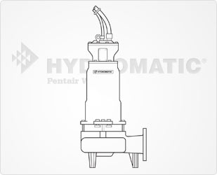 Hydromatic Submersible Pump With Hazardous Location Motor EndPart #:S4MVX