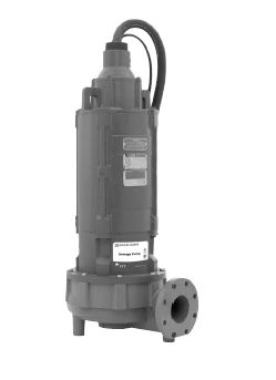 Goulds 4 In. Non-Clog Submersible Sewage PumpPart #:4NS12L3KC