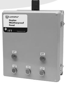 Goulds Duplex Weatherproof PanelPart #:D36310