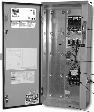 Goulds FloStandard Simplex Pump Control PanelPart #:FV4100200B4W
