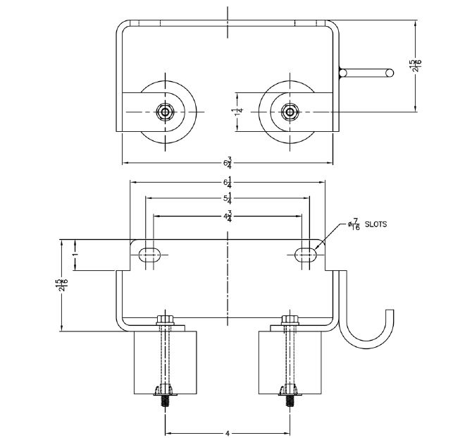 BJM Upper Guide Rail Bracket for SR-XP4 & SR-XP6Part #:SR-UGB-1.5