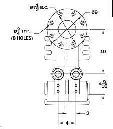 BJM Non-Sparking Slide Rails - Cast Iron & Bronze Part #:SR-XP4