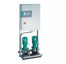 Wilo Pressure Booster System- 2/3/4 Pump, MVI 15 Series